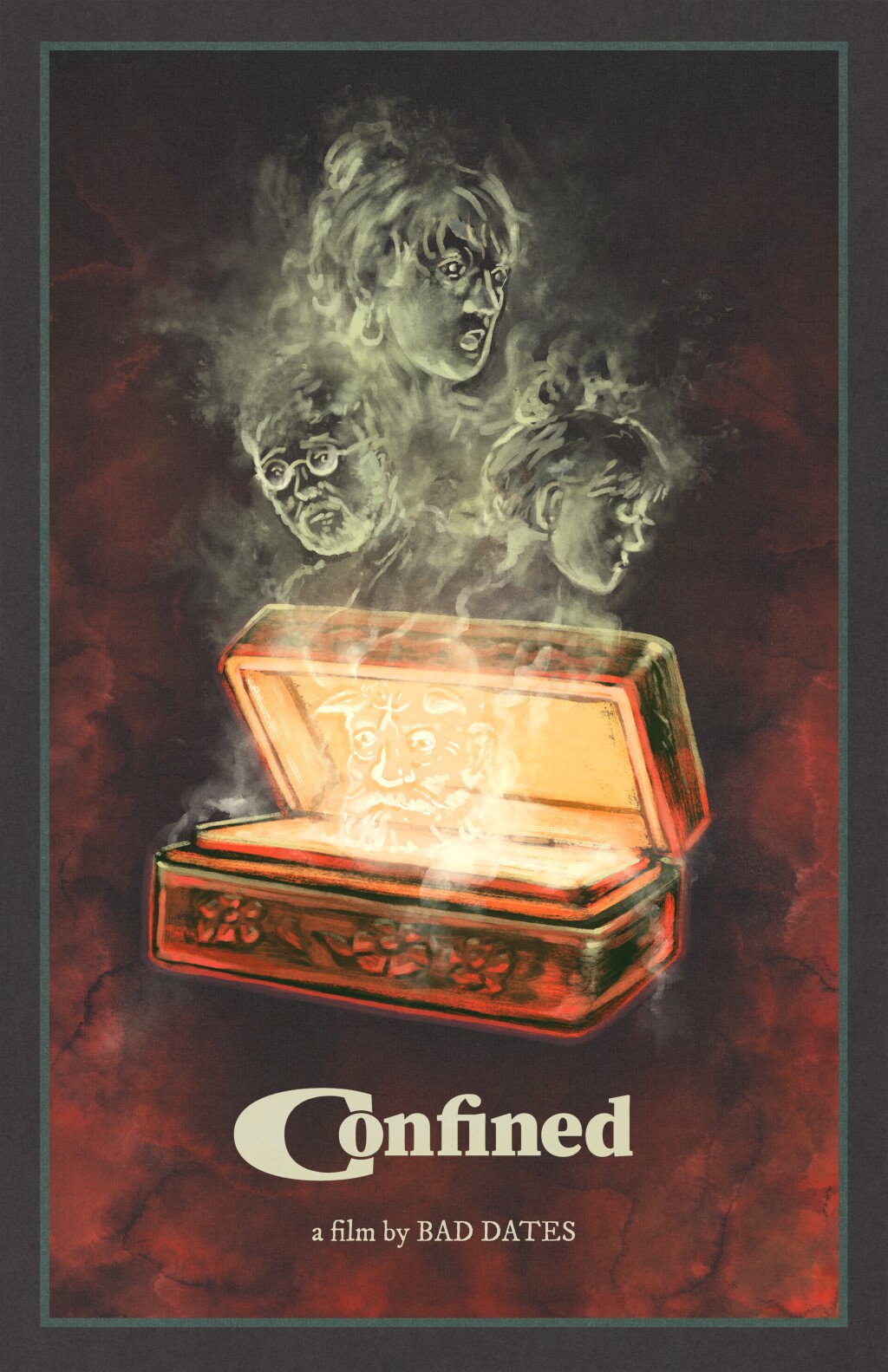 Filmposter for Confined